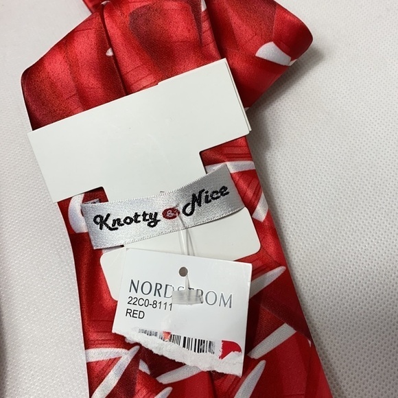 Knotty & Nice red plastic cup beer pong tie NWT - Picture 3 of 4